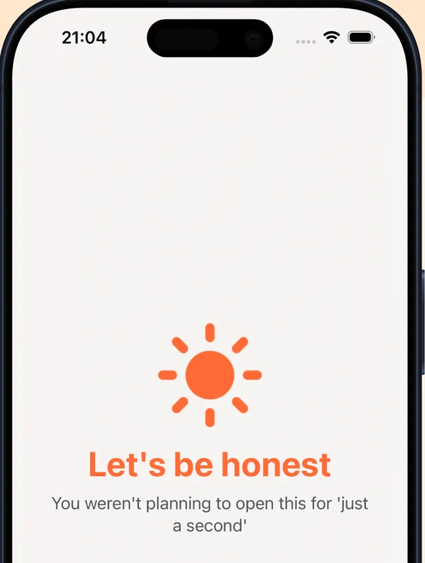 EarlyBird blocking screen reading Let's be honest, you weren't planning to open this for just a second